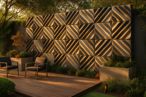 Exterior wall panels